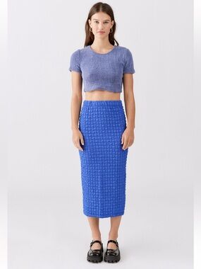 Urban Outfitters Bubble Midi Skirt